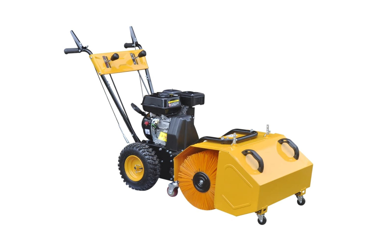 Vidaxl 141978 Multifunctional Petrol-powered Snow Plough/sweeper Set 6.5hp-4