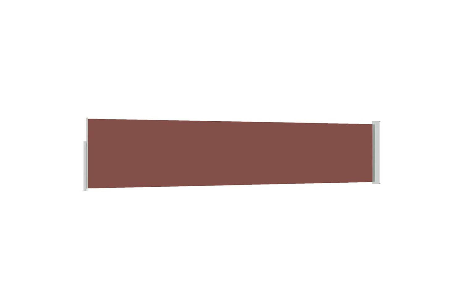 vidaXL 48387 Patio Retractable Side Awning 100x500cm Brown-5