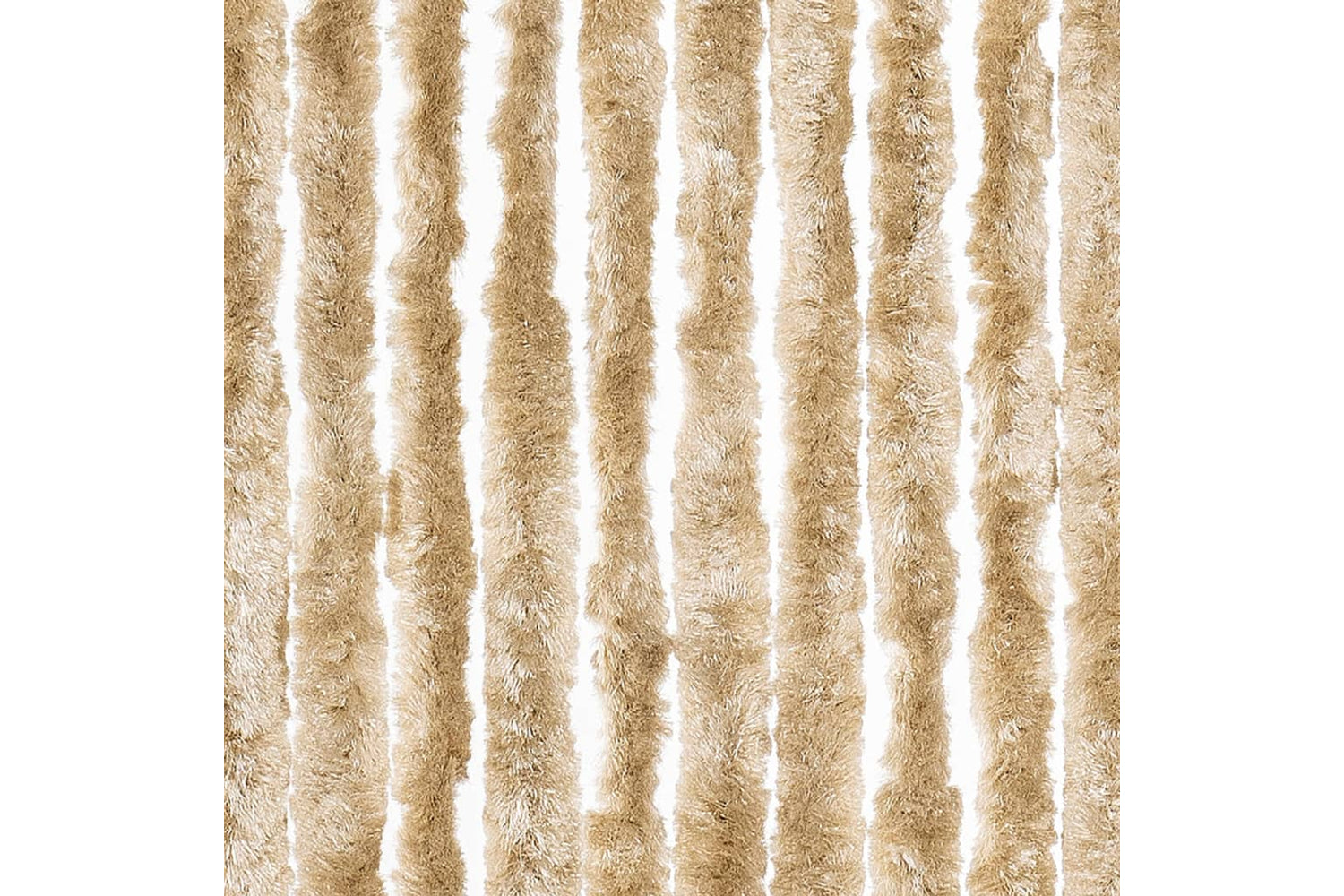vidaXL Insect Curtain Beige 100x220cm Chenille-5