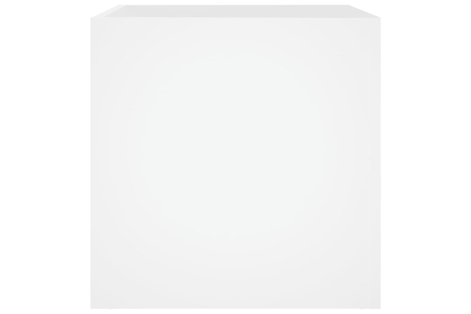 vidaXL 808792 Planter Box White 40x40x40cm Engineered Wood-5