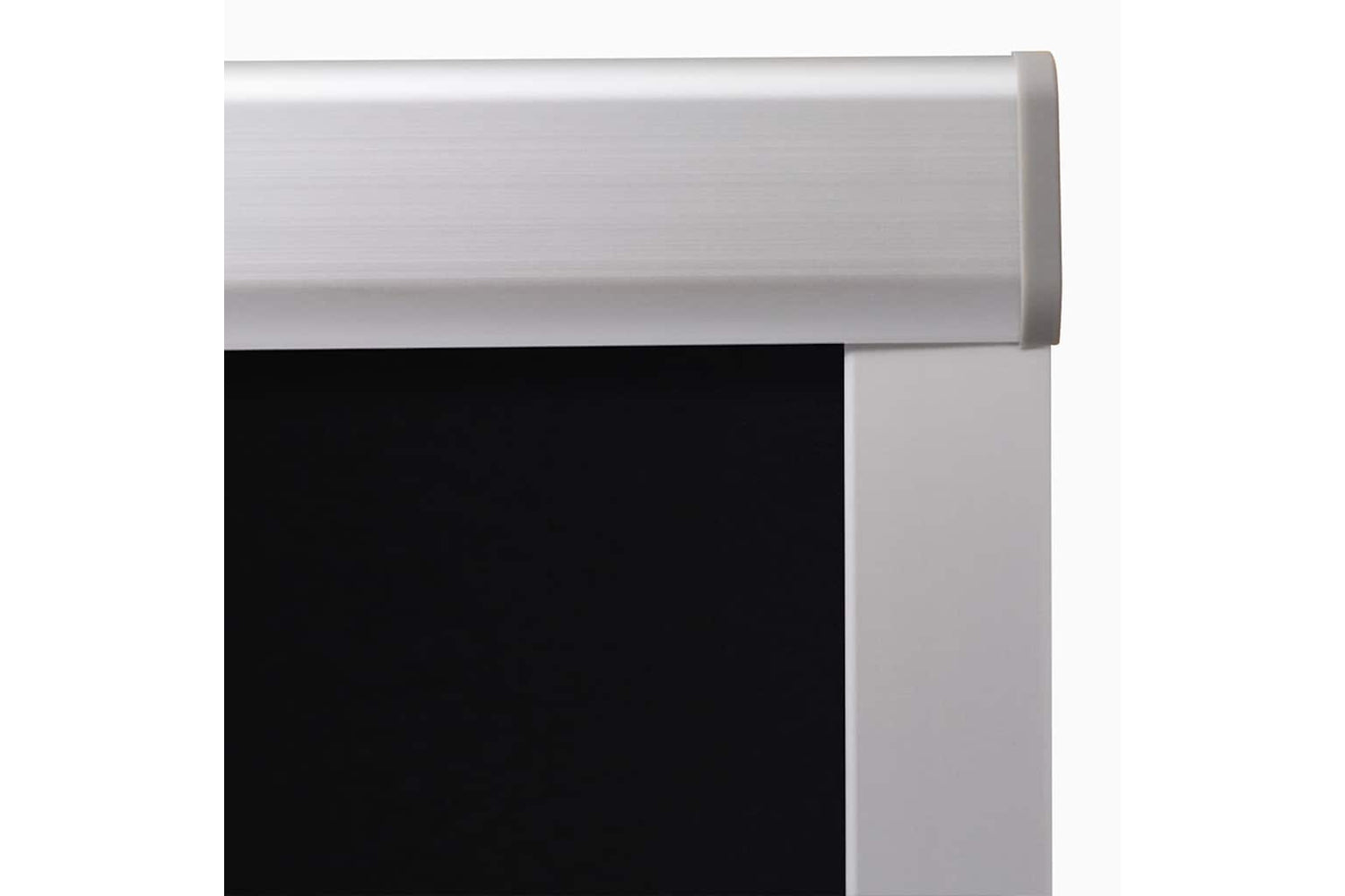 Vidaxl Blackout Roller Blinds Black C04-4