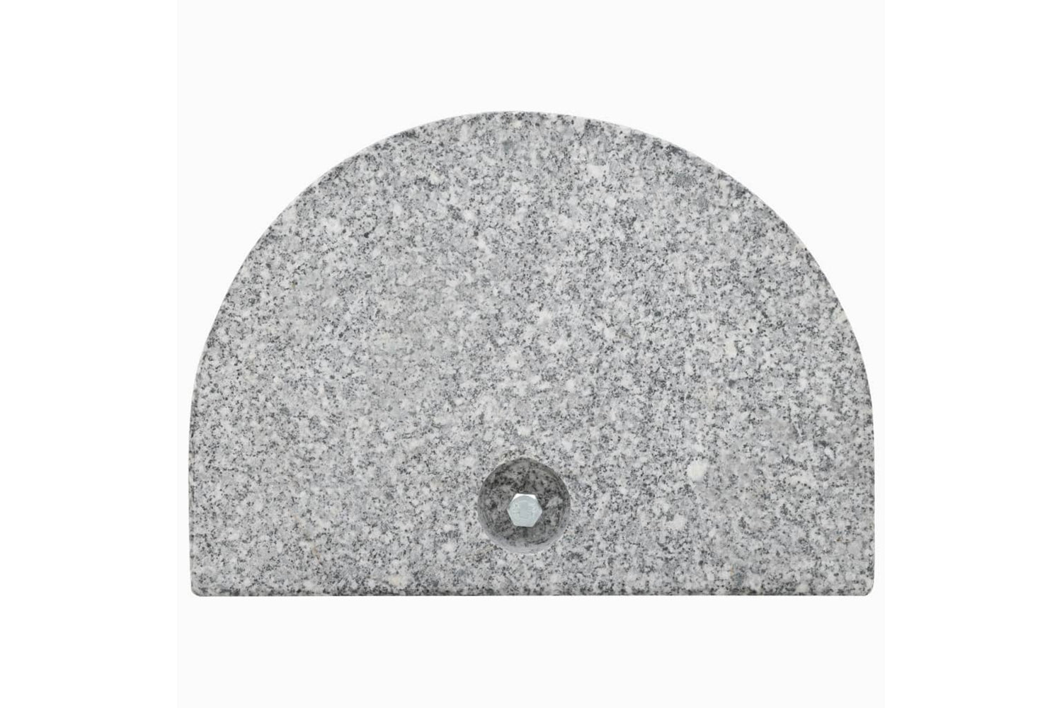 Vidaxl Parasol Base Granite 10 Kg Curved Grey-3