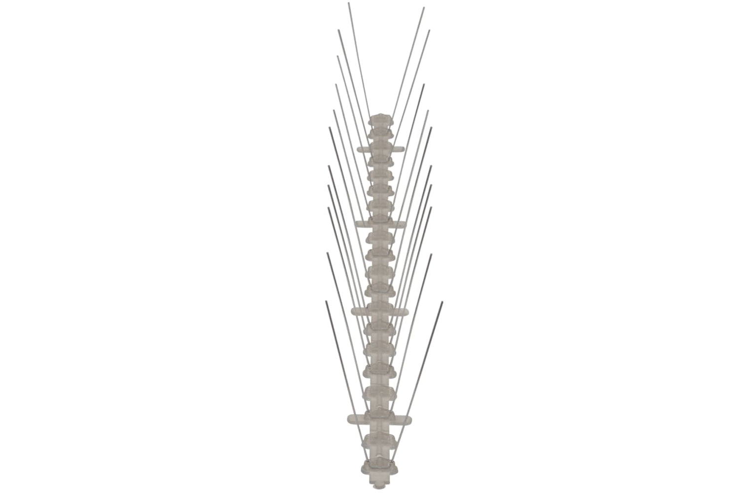 Vidaxl 170232 2-row Plastic Bird & Pigeon Spikes Set Of 6 3 M-3