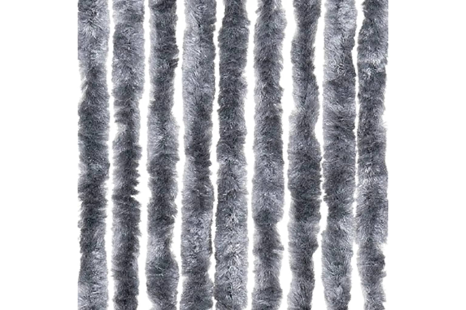 vidaXL Insect Curtain Silver 100x220cm Chenille-5