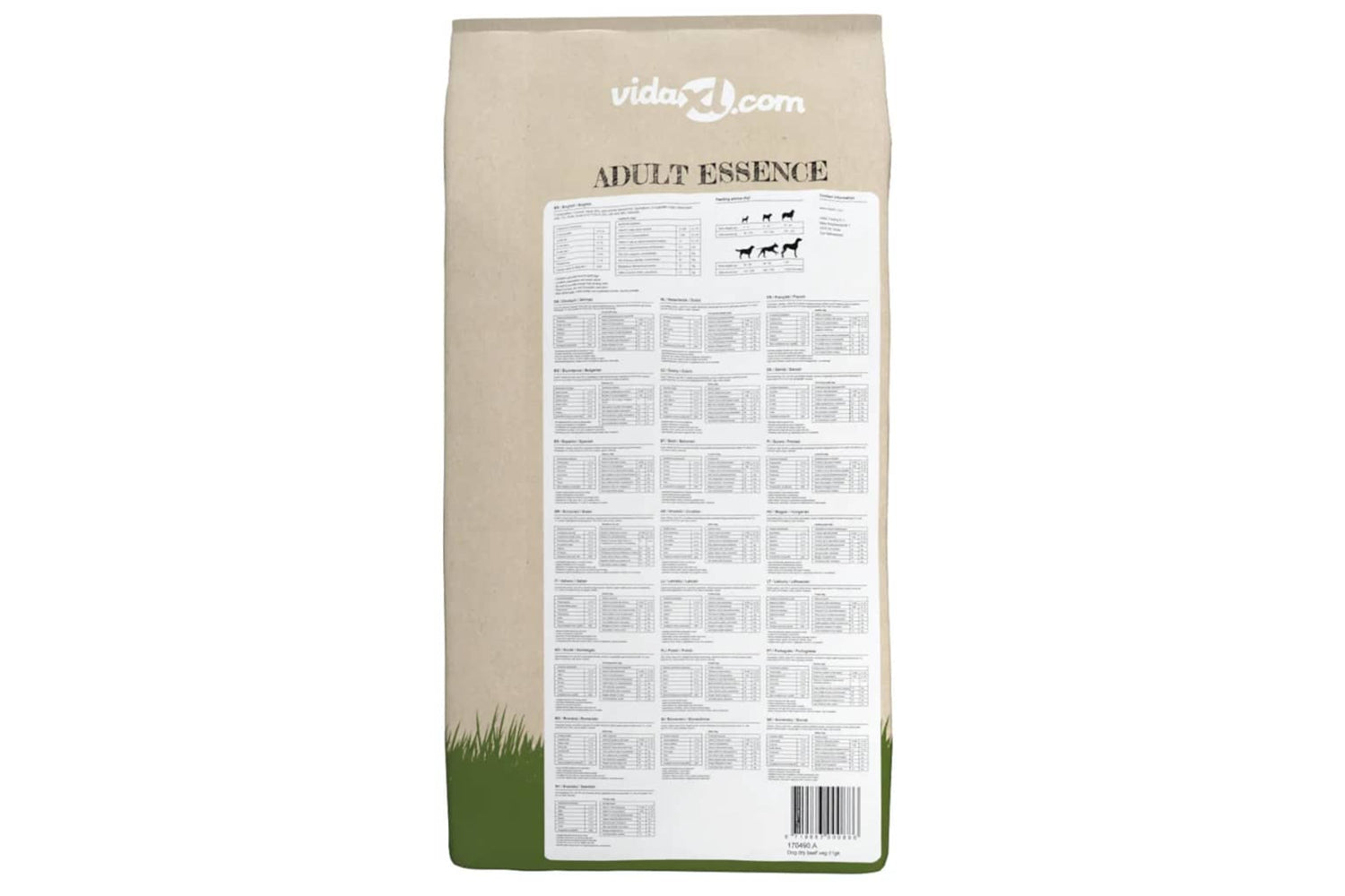 Vidaxl 275191 Premium Dry Dog Food Adult Essence Beef 2 Pcs 30 Kg-4