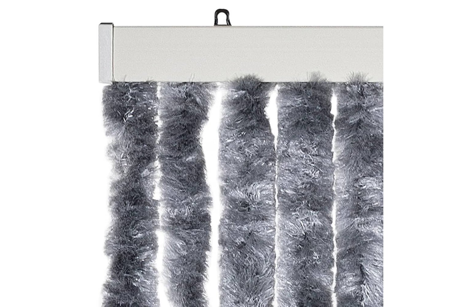 vidaXL Insect Curtain Silver 100x220cm Chenille-3