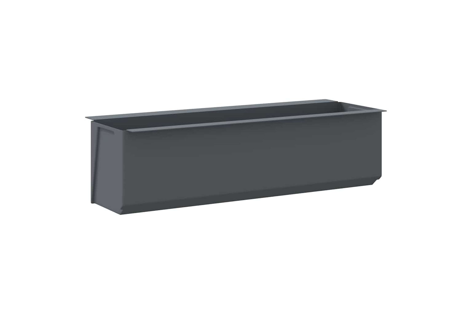vidaXL 318302 Flower Boxes For Euro Pallets 12 Pcs Grey 36x13.5x9.5cm Pp-5