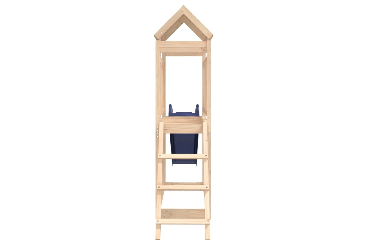 Vidaxl 3155864 Playhouse With Slide Ladder Solid Wood Pine-7