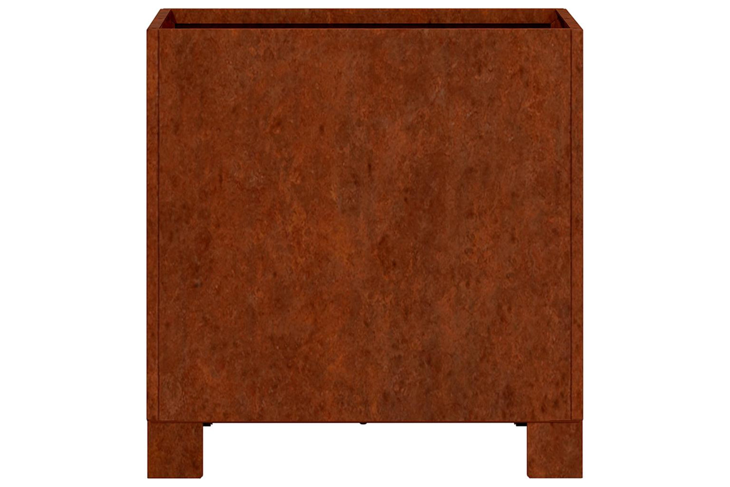 vidaXL 823679 Planters With Legs 2 Pcs Rusty 32x30x33cm Corten Steel-6