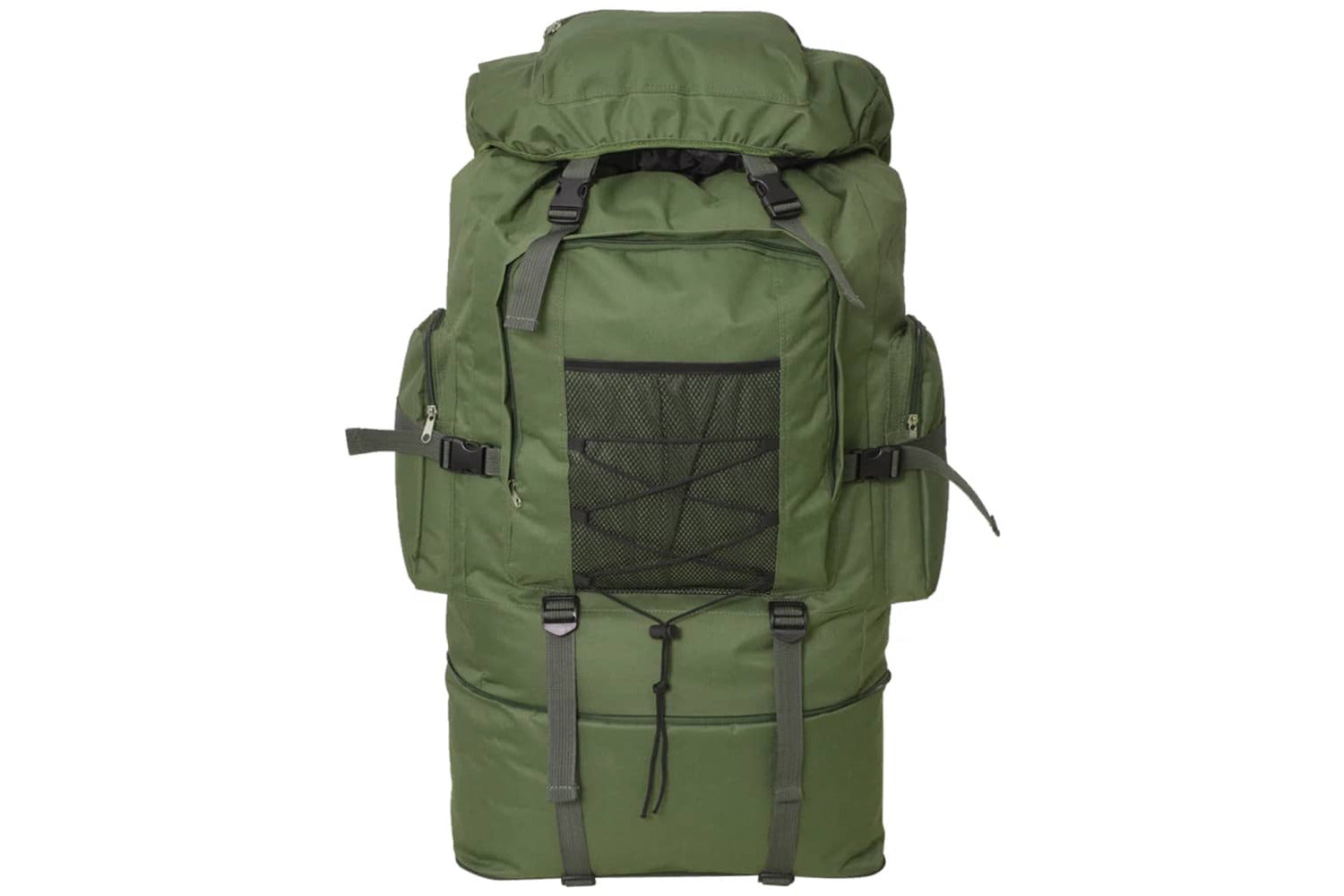 Vidaxl 91096 Army-style Backpack Xxl 100 L Green-2