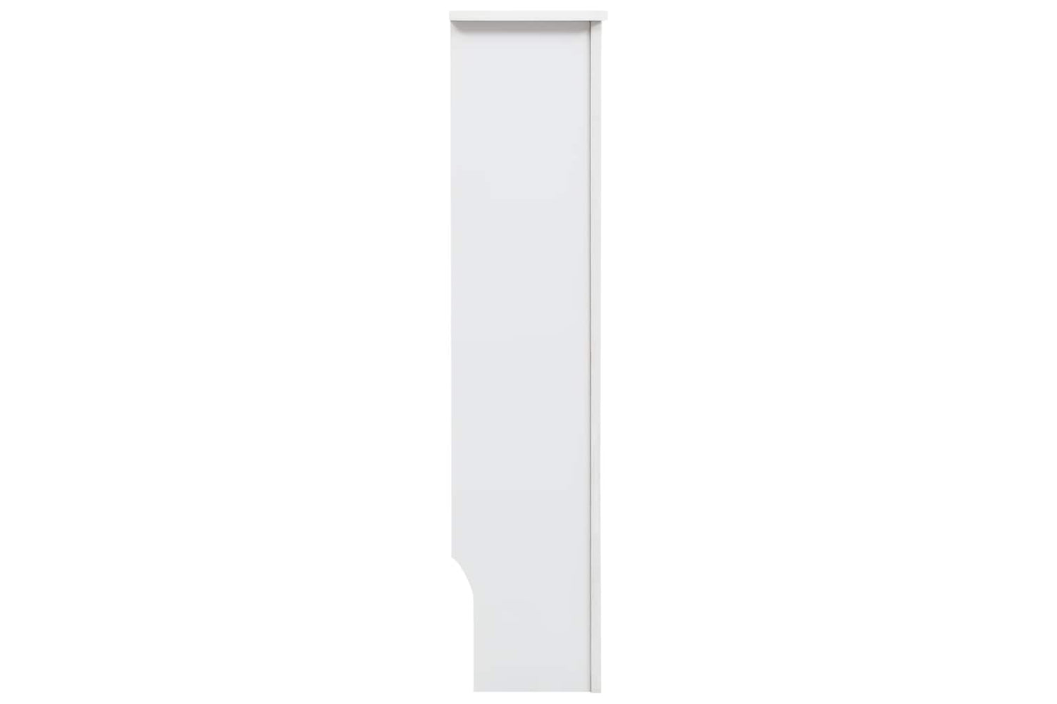 vidaXL Radiator Cover White 112x19x81.5cm Mdf-5