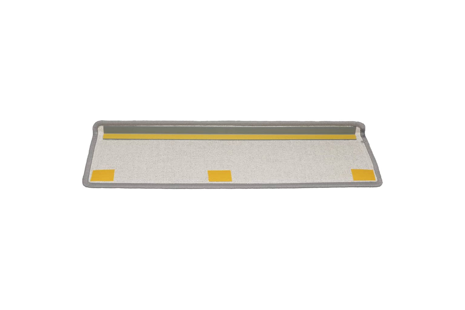 vidaXL Carpet Stair Treads 15 Pcs 65x21x4cm Light Grey-4