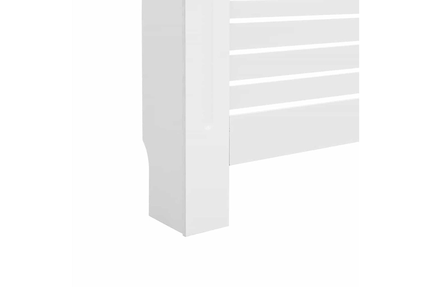 vidaXL Radiator Cover White 172x19x81.5cm Mdf-6