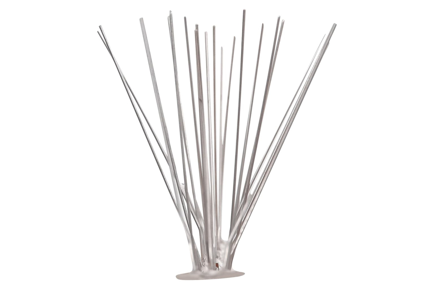 Vidaxl 170236 5-row Stainless Steel Bird & Pigeon Spikes Set Of 6 3 M-4