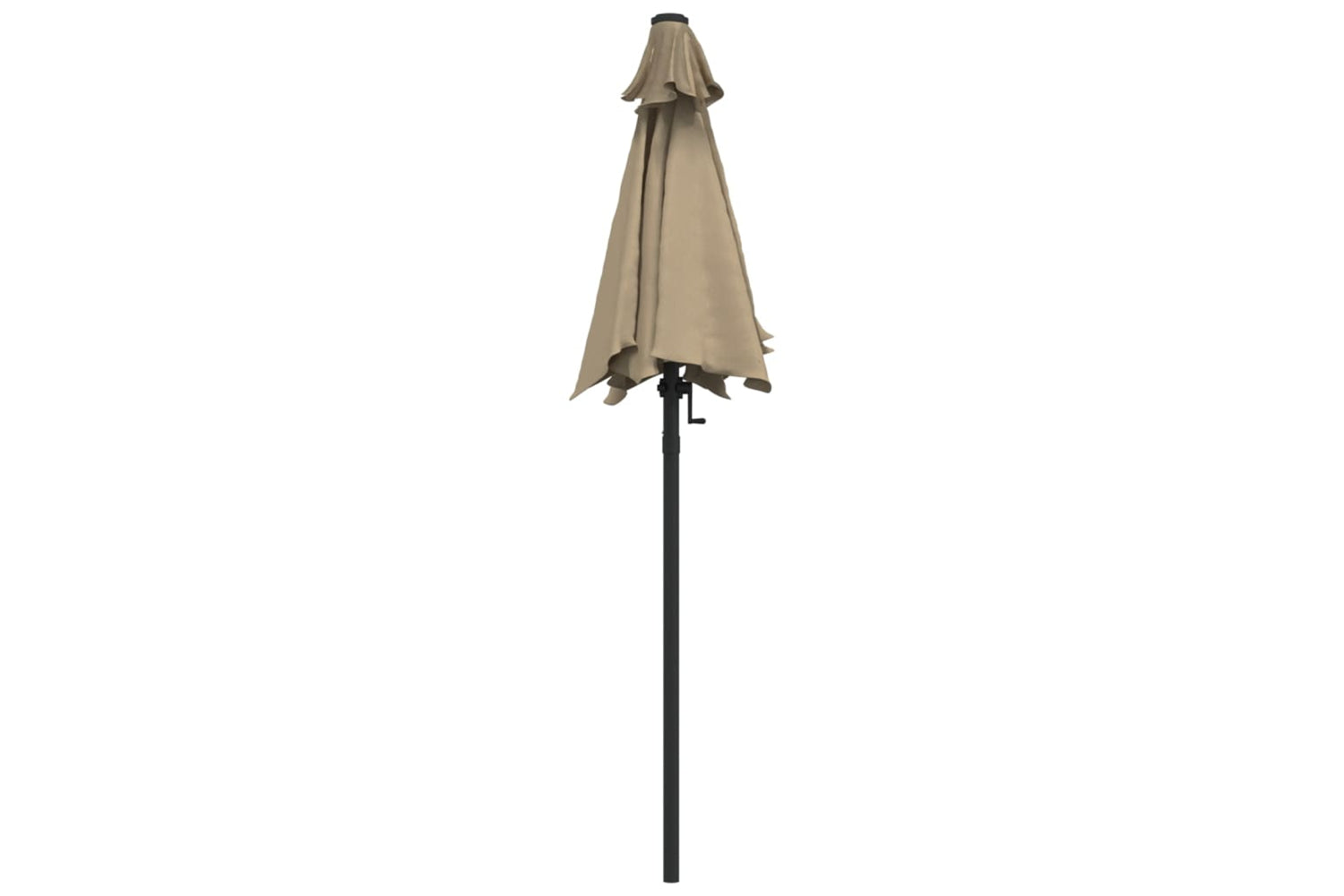 vidaXL 47207 Parasol Taupe 200x211cm Aluminium-3
