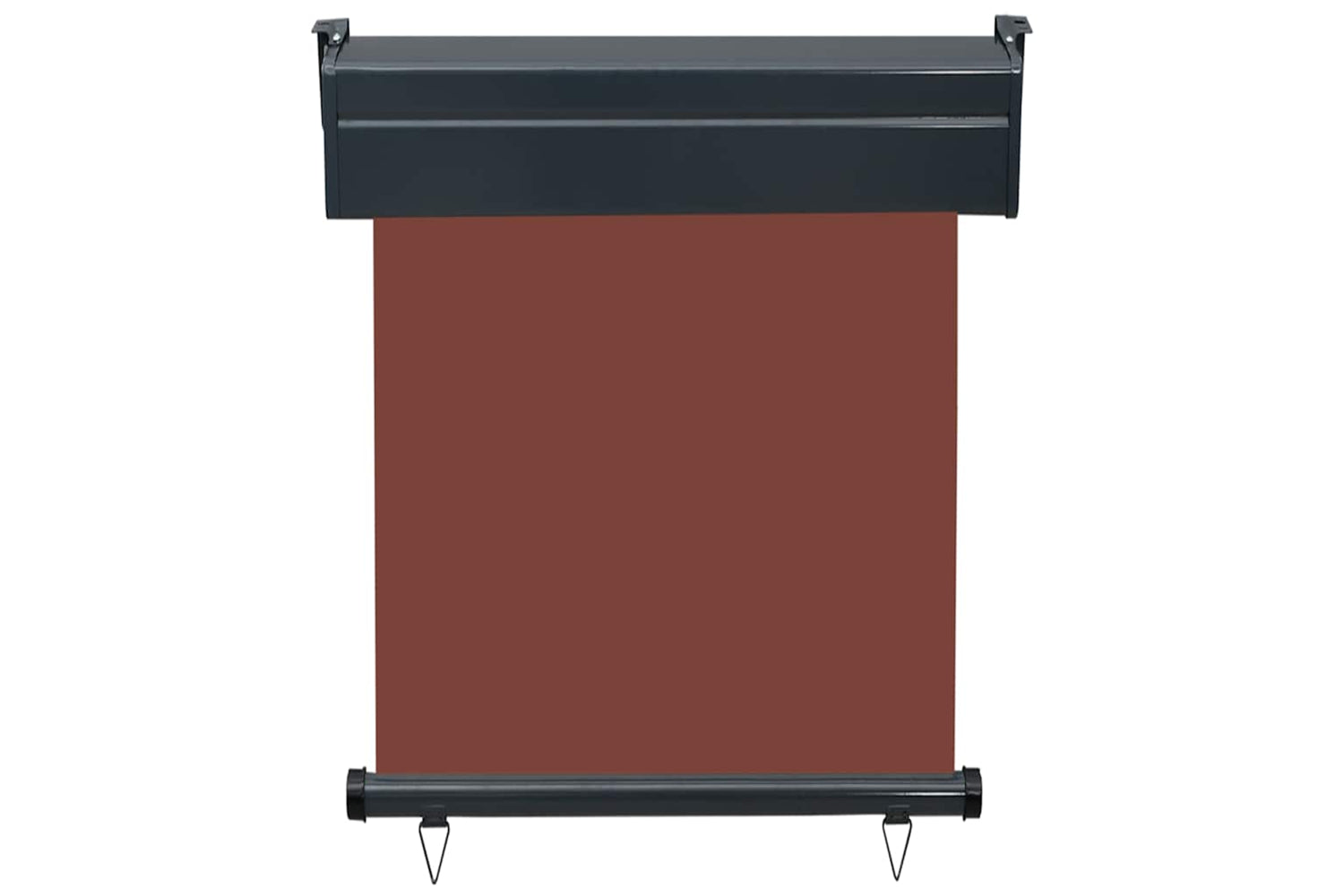 vidaXL Balcony Side Awning 65x250cm Brown-4