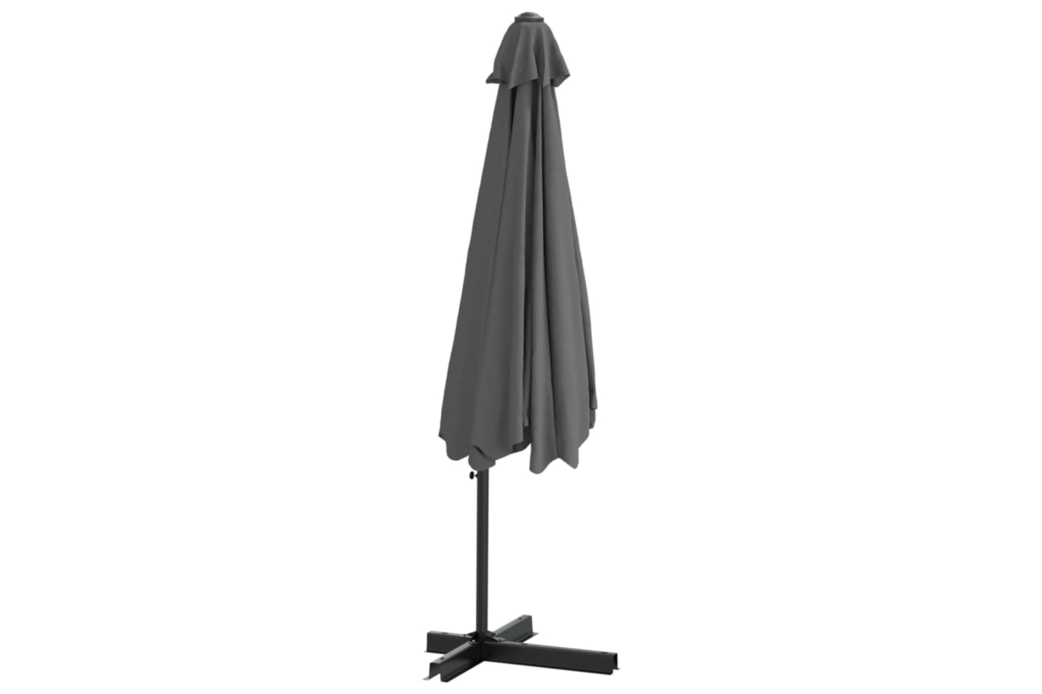 vidaXL 47314 Outdoor Parasol With Steel Pole 300x250cm Anthracite-4