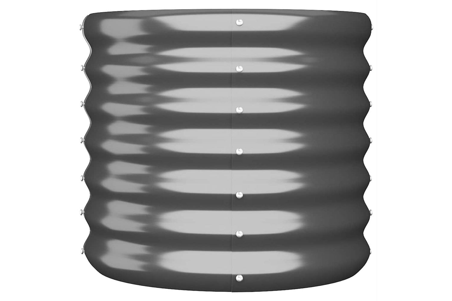 vidaXL 318846 Garden Planter Powder-coated Steel 40x40x36cm Anthracite-2