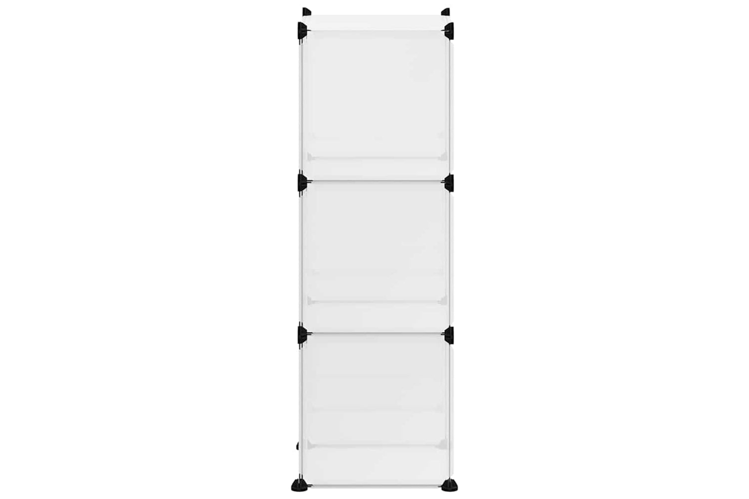 Vidaxl 340552 Storage Cube Organiser With 6 Cubes Transparent Pp-5