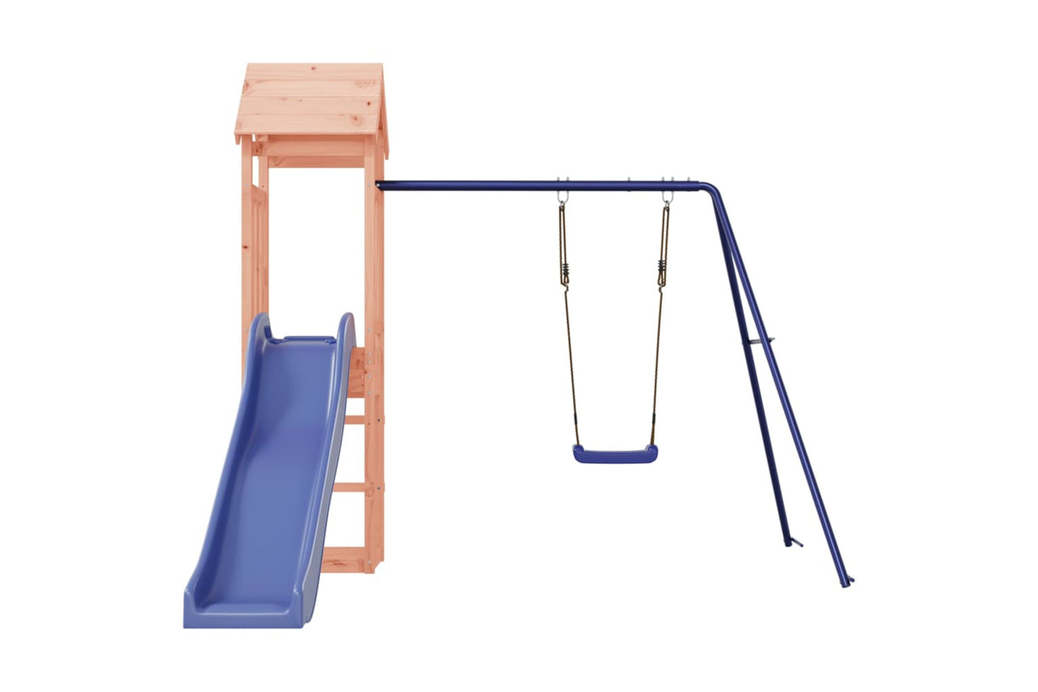 Vidaxl 3155820 Playhouse With Slide Swing Solid Wood Douglas-4