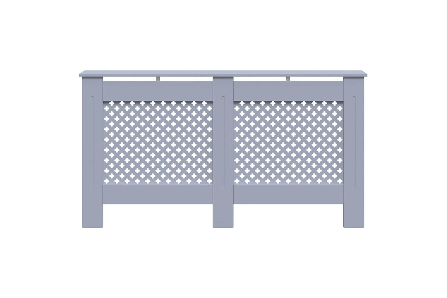 vidaXL Radiator Cover Anthracite 152x19x81.5cm Mdf-3