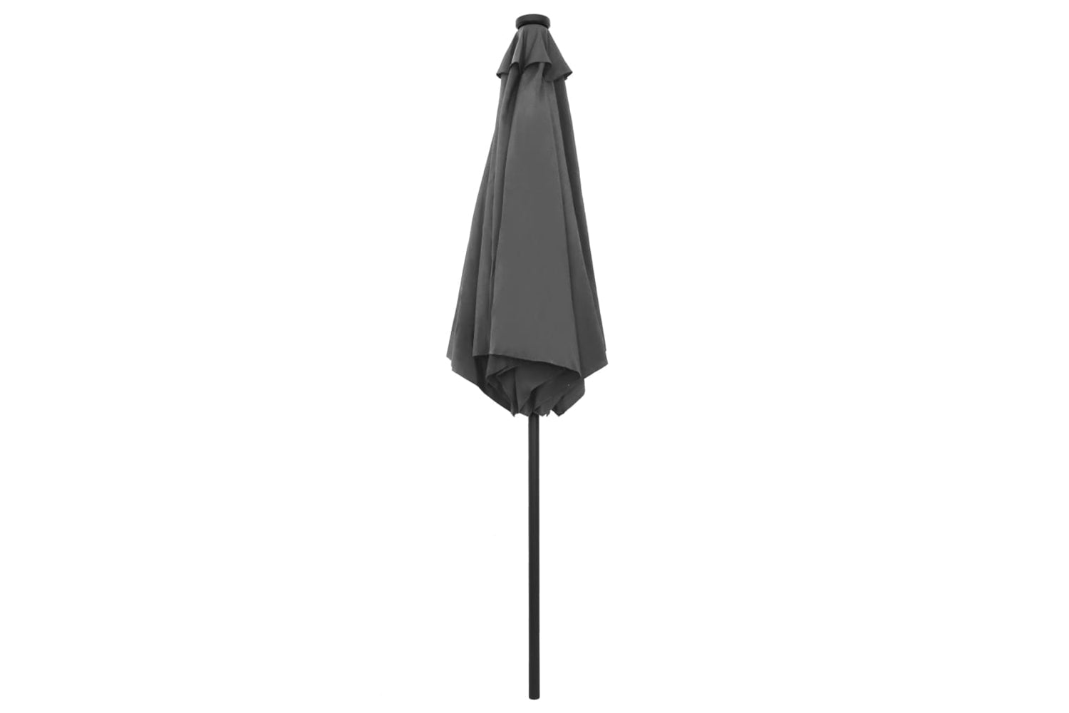Vidaxl 47354 Parasol With Led Lights And Aluminium Pole 270 Cm Anthracite-4