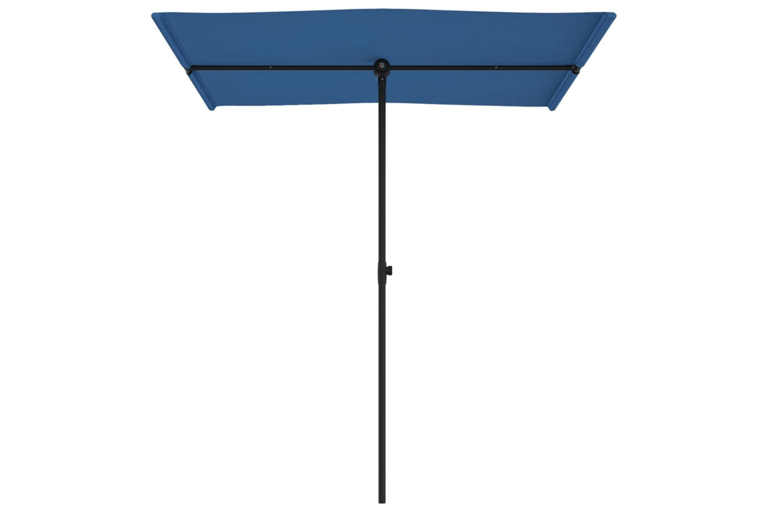 vidaXL 47335 Outdoor Parasol With Aluminium Pole 180x110cm Azure Blue-3