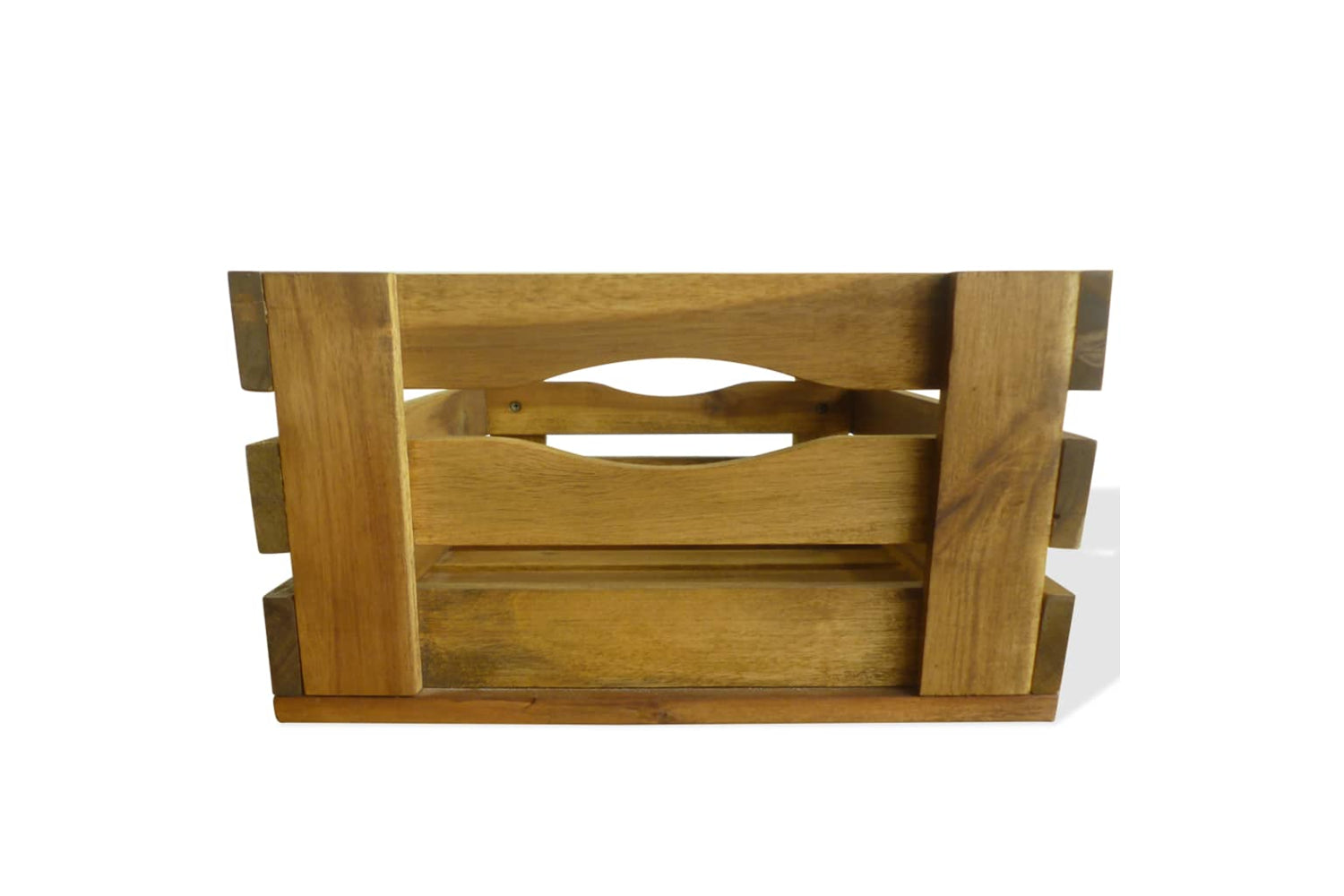 Vidaxl 43791 Apple Crate Set 2 Pieces Solid Acacia Wood-7