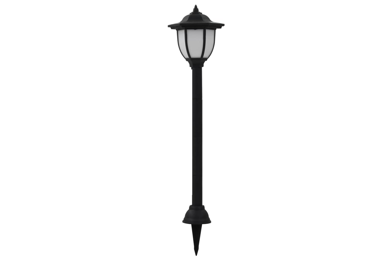 Vidaxl 277138 Outdoor Solar Lamps 6 Pcs Led Black-3