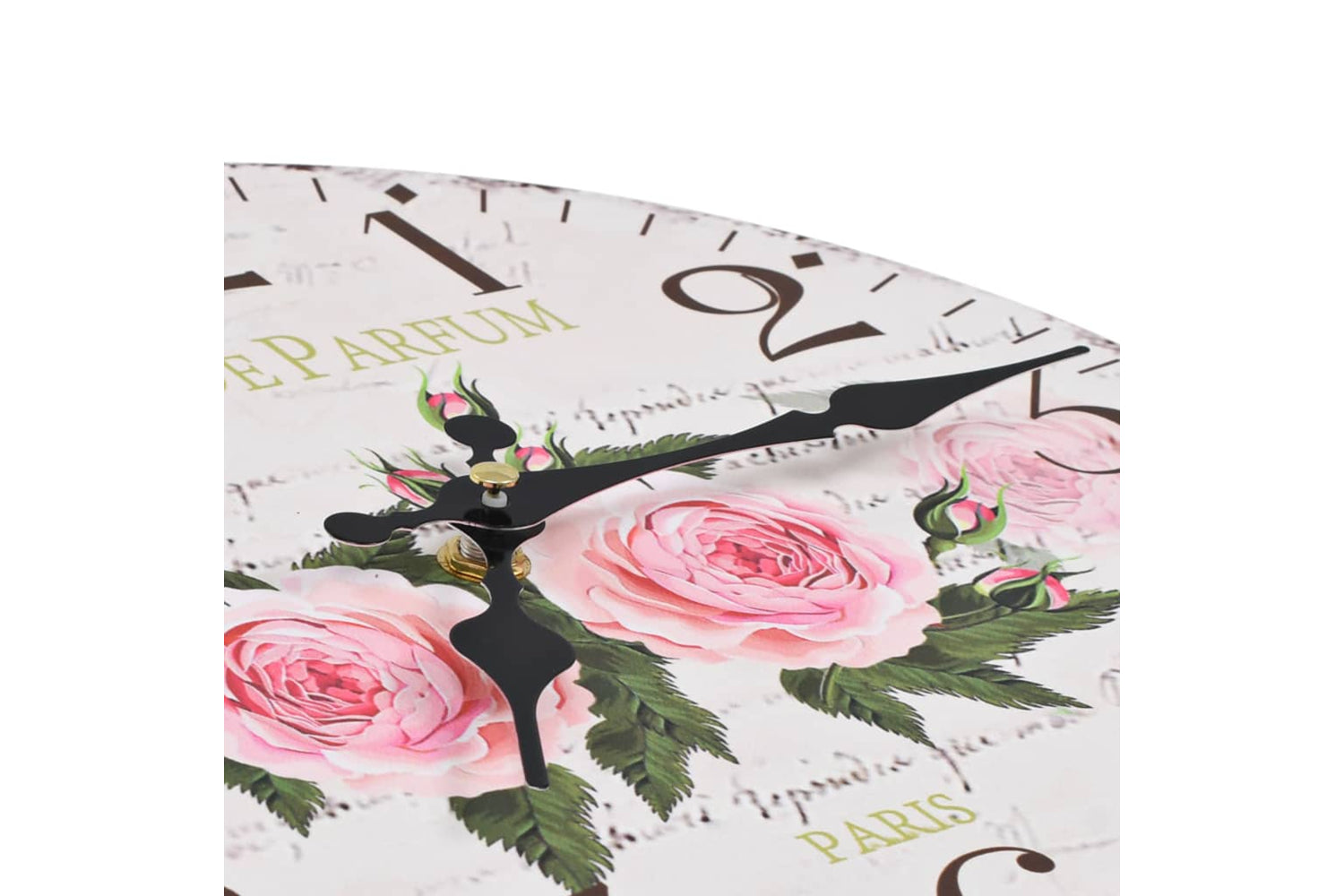 Vidaxl 50625 Vintage Wall Clock Flower 30 cm | Multicolour-3