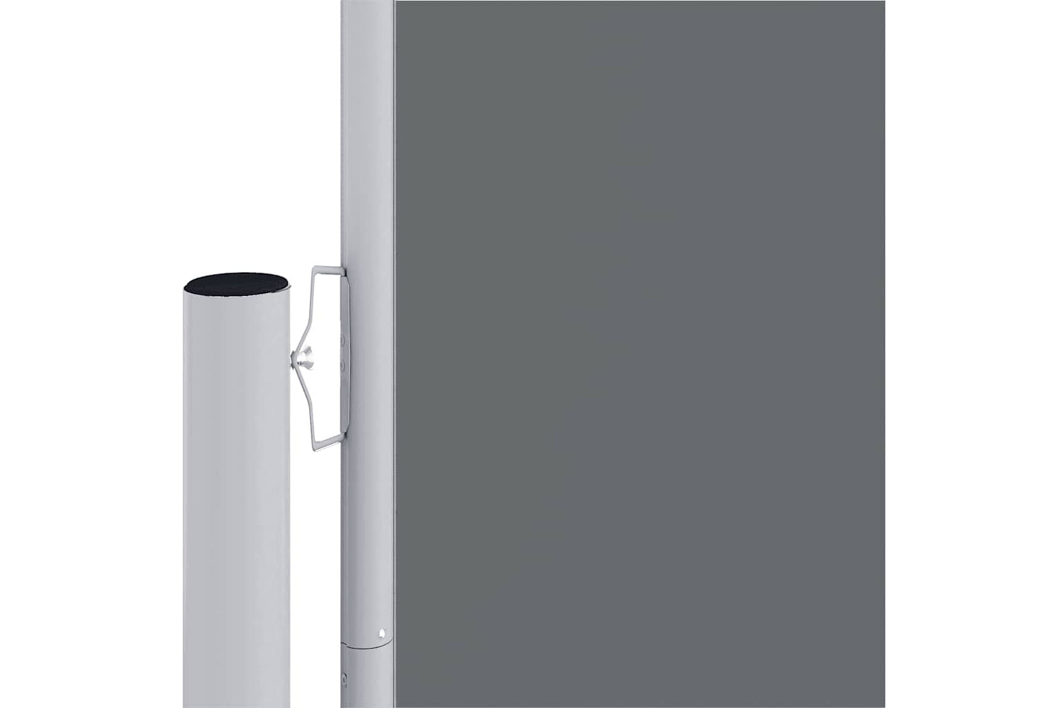 vidaXL 318086 Retractable Side Awning Anthracite 220x1200cm-2