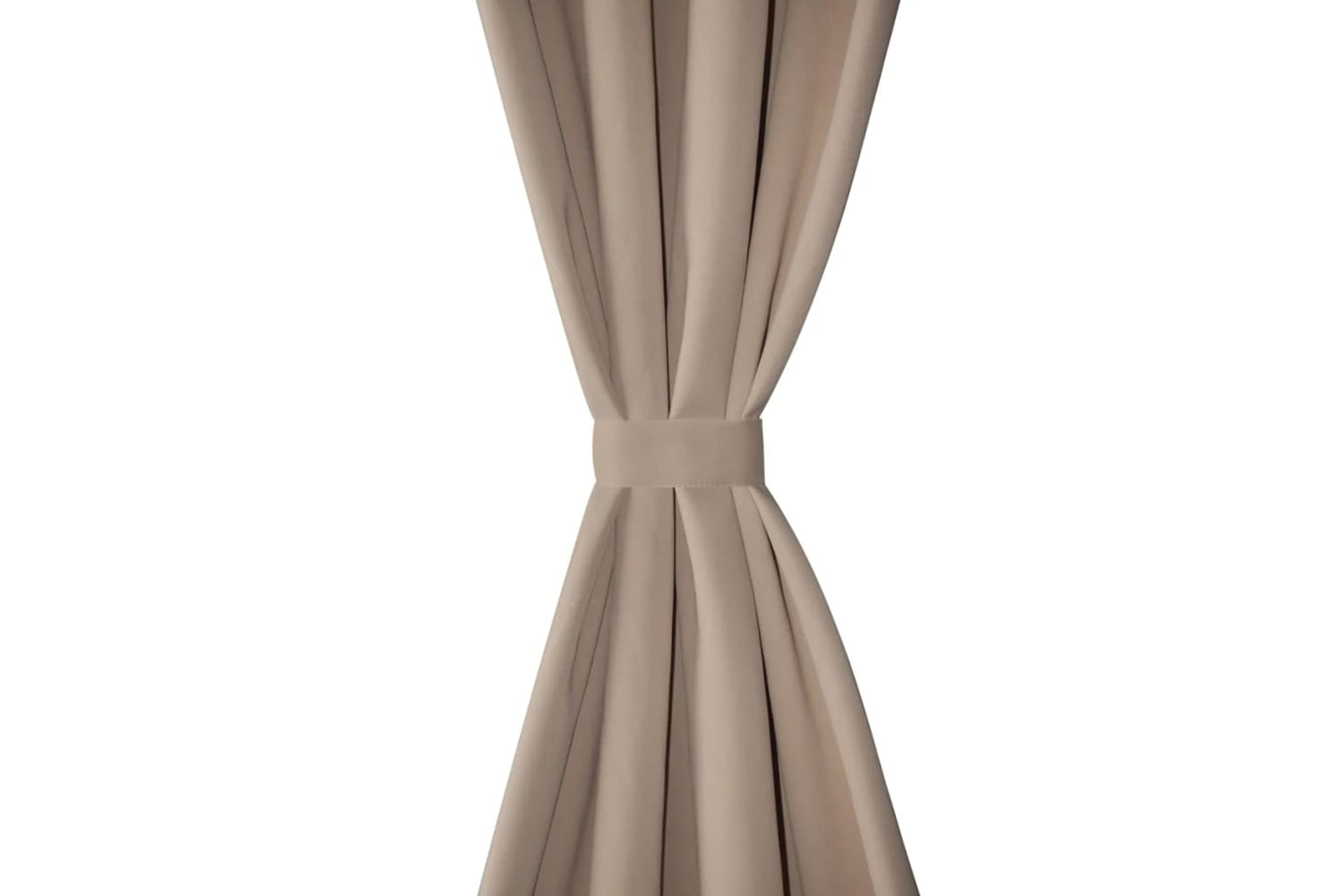 vidaXL 132201 Blackout Curtains 2 Pcs With Metal Eyelets 135x175cm Cream-3