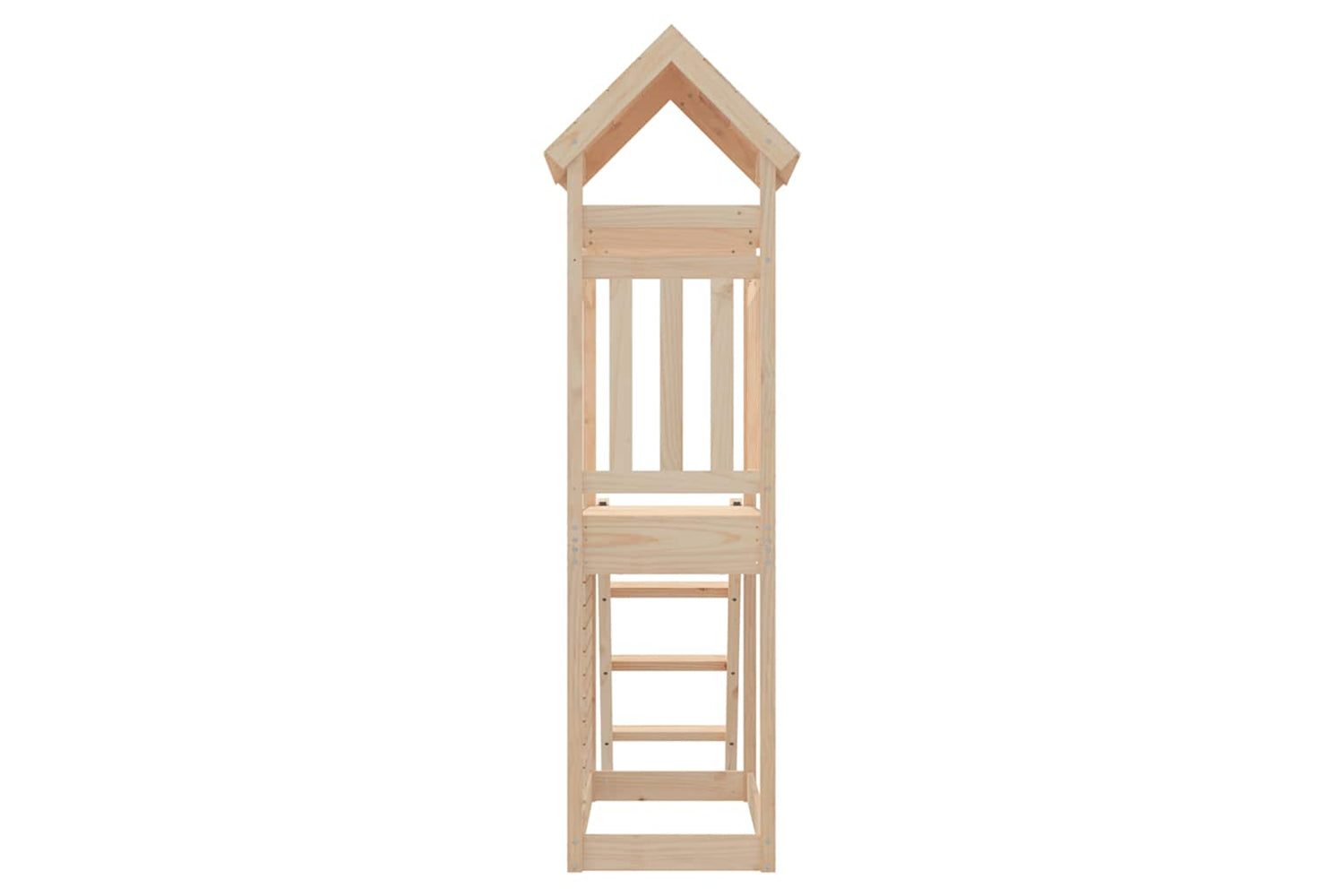 Vidaxl Outdoor Playset 52.5x110.5x214 Cm Solid Wood Pine-7