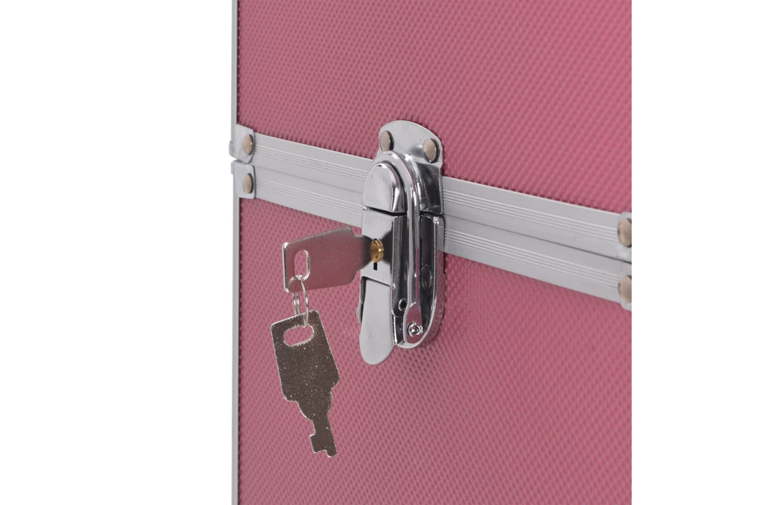 Vidaxl 91823 Make-up Trolley Aluminium Pink-5