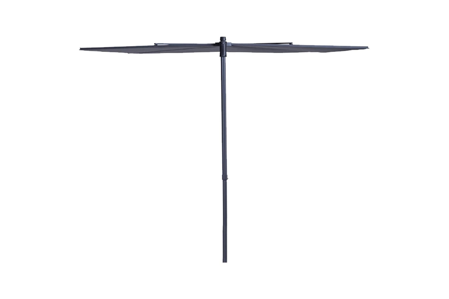 Madison Balcony Parasol Sun Wave 270x150 Cm Grey Pac3p014-8