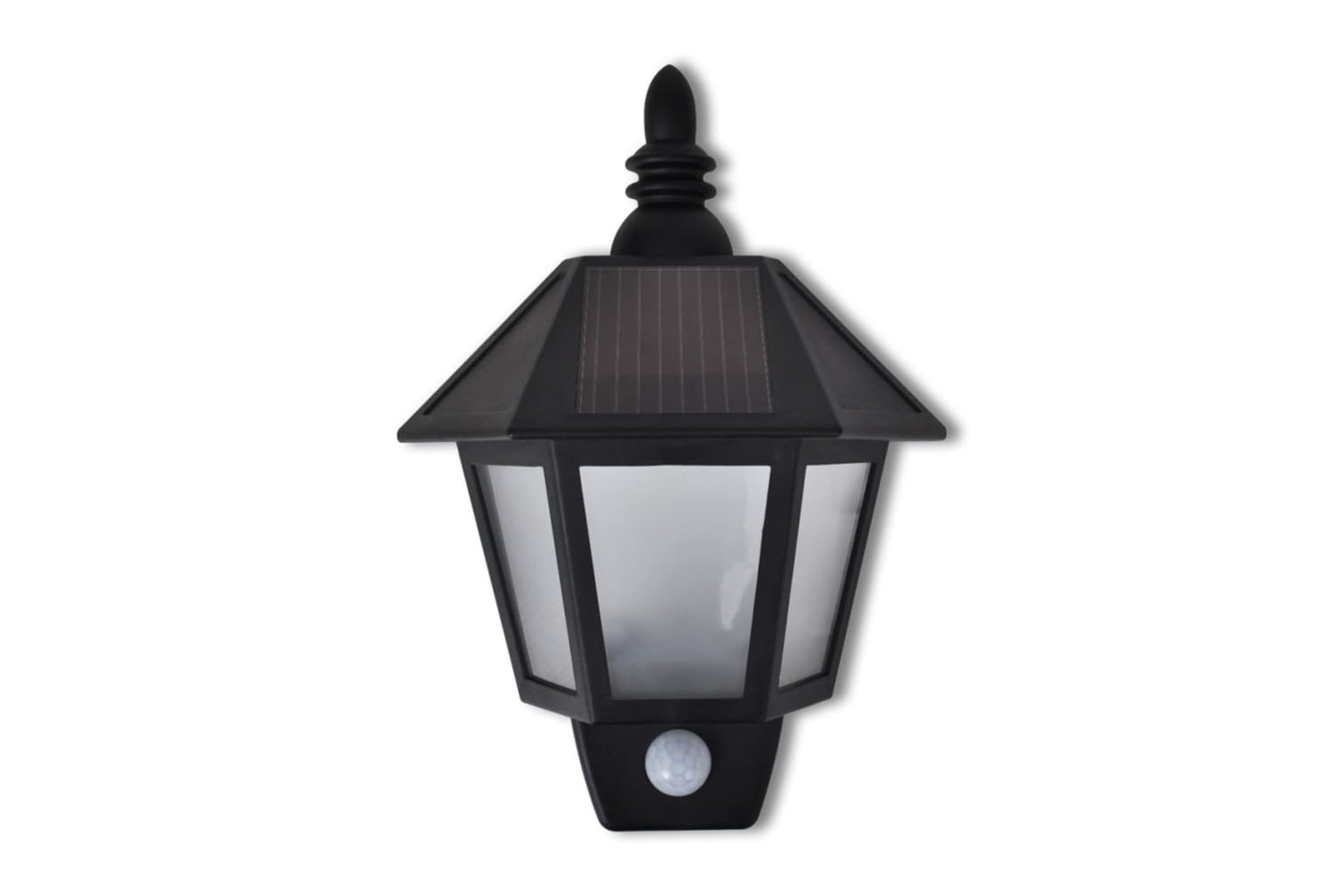 Vidaxl 41182 Solar Wall Lamp With Motion Sensor-2