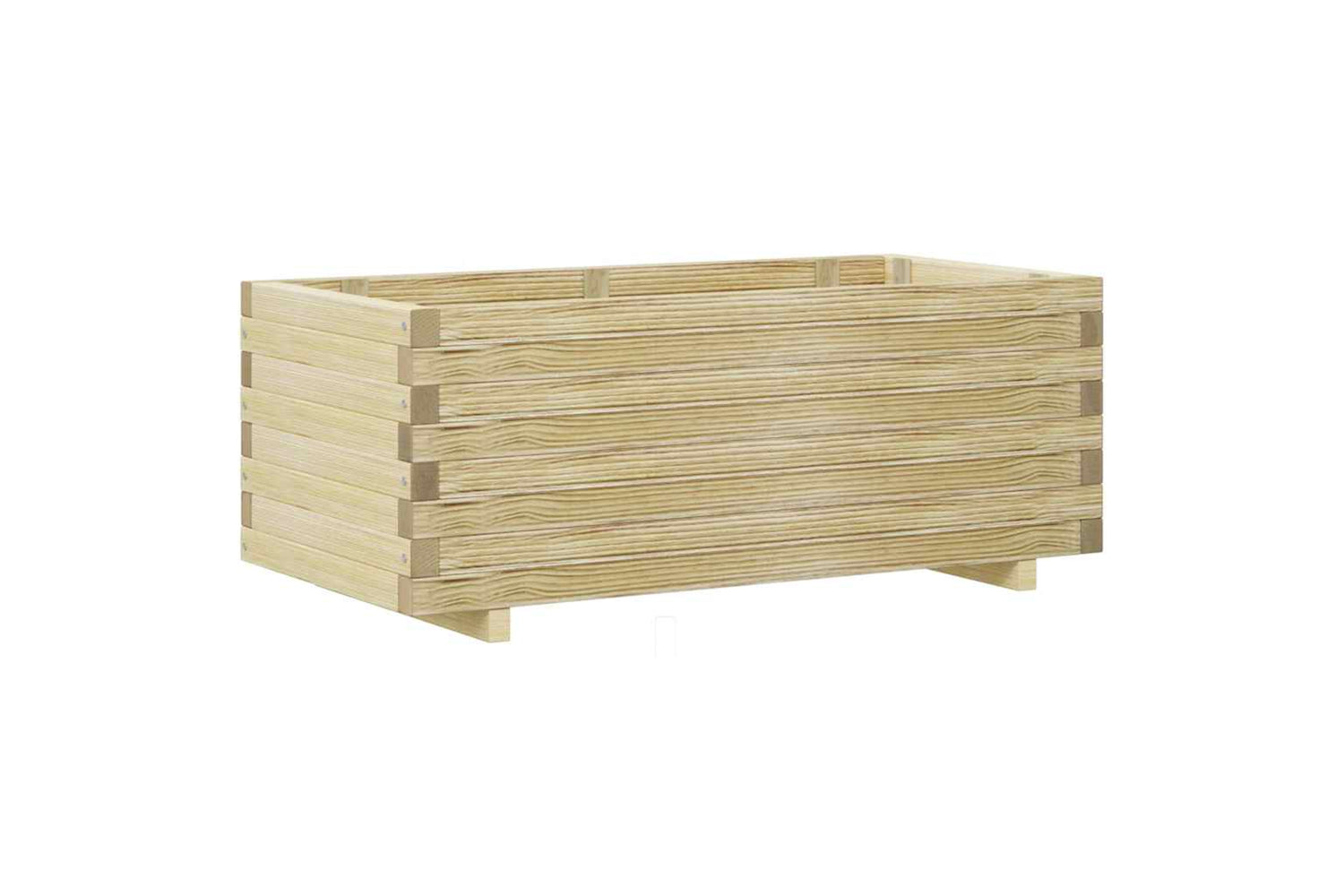 vidaXL Raised Bed 100x50x40cm Wood Rectangular-7