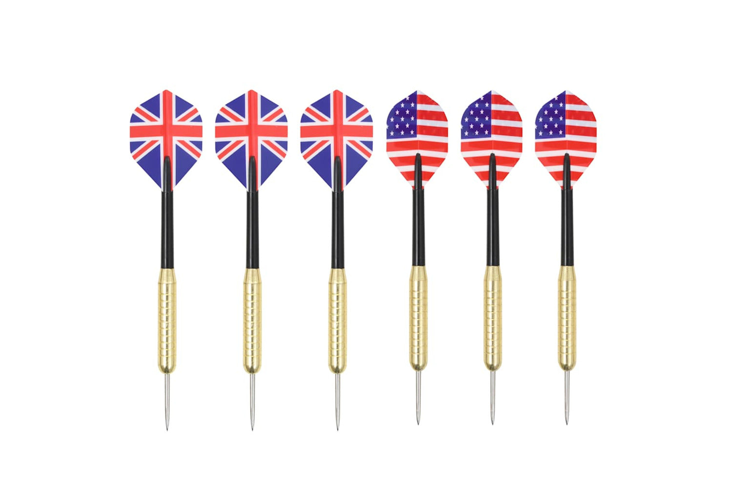 Vidaxl Professional Dart Set With Dartboard And Cabinet Sisal Steel-4