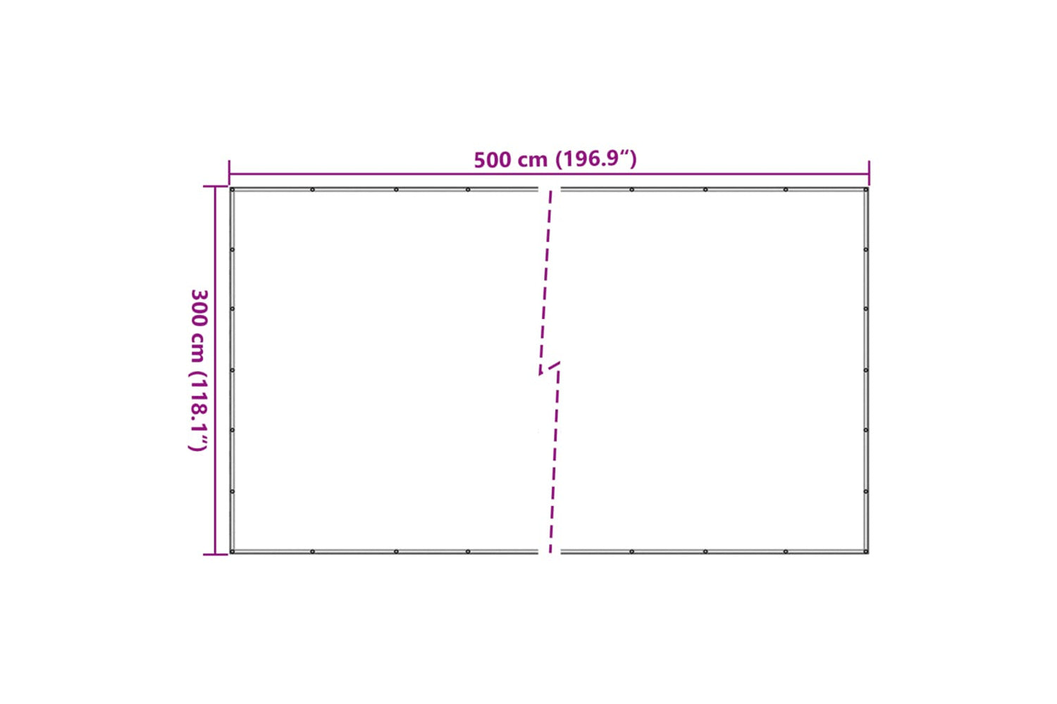vidaXL 144997 Container Net Hdpe 3x5 M Black-7