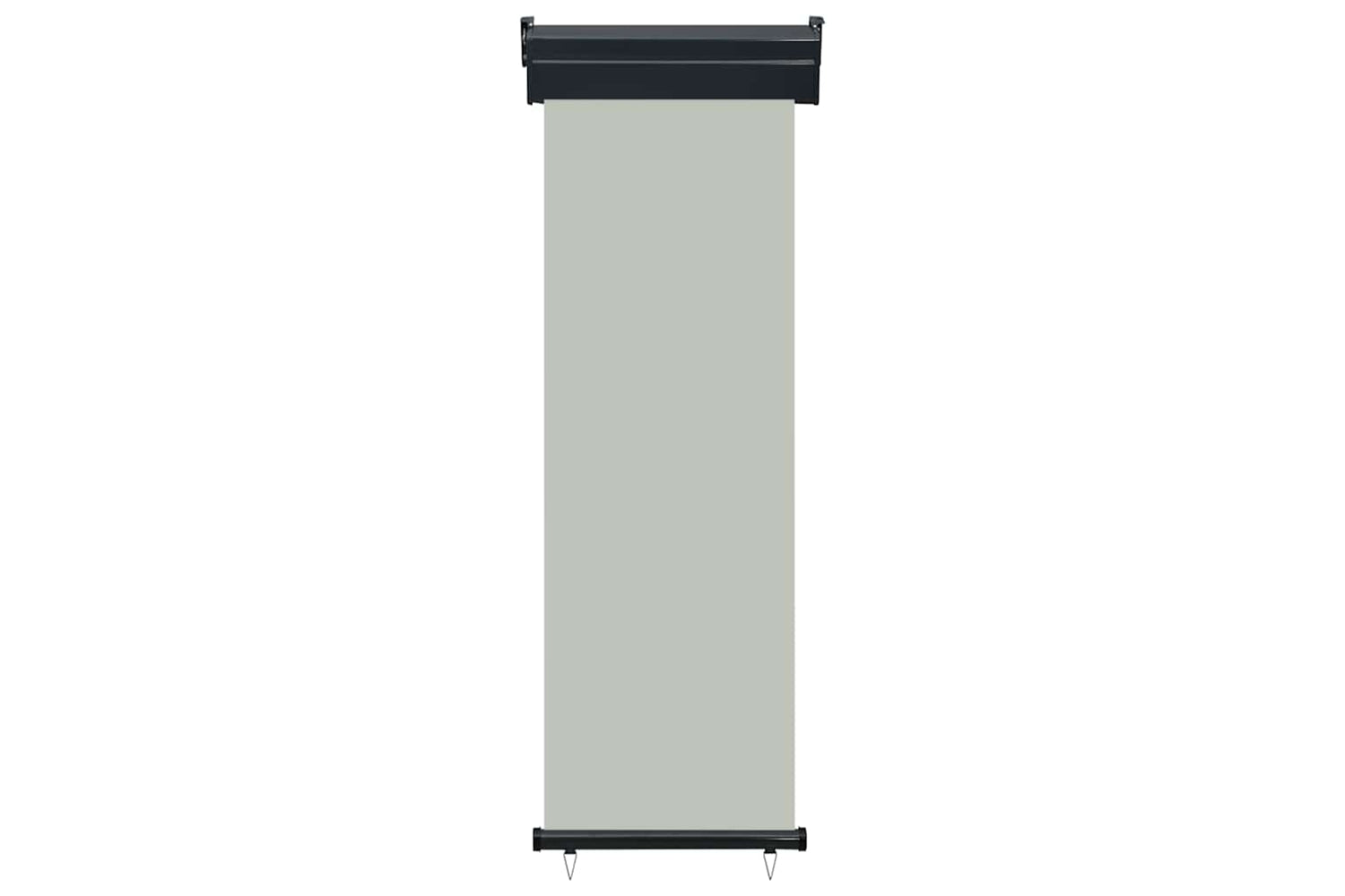 vidaXL Balcony Side Awning 65x250cm Grey-2