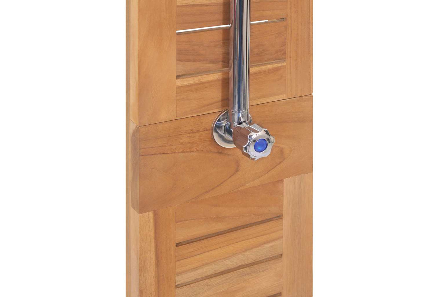 Vidaxl Garden Shower Solid Teak 70x75x204 Cm-6