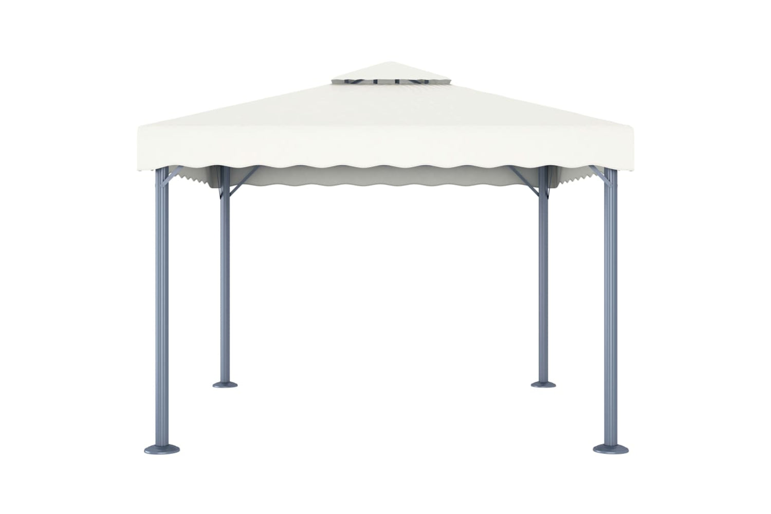vidaXL 48058 Gazebo 300x300cm Cream Aluminium-2