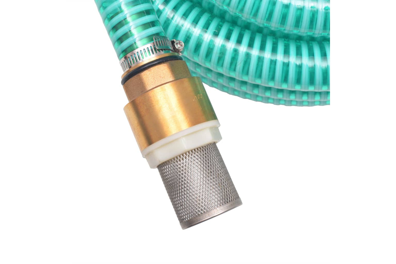 vidaXL 142885 Suction Hose With Brass Connectors 7 M 25mm Green-4