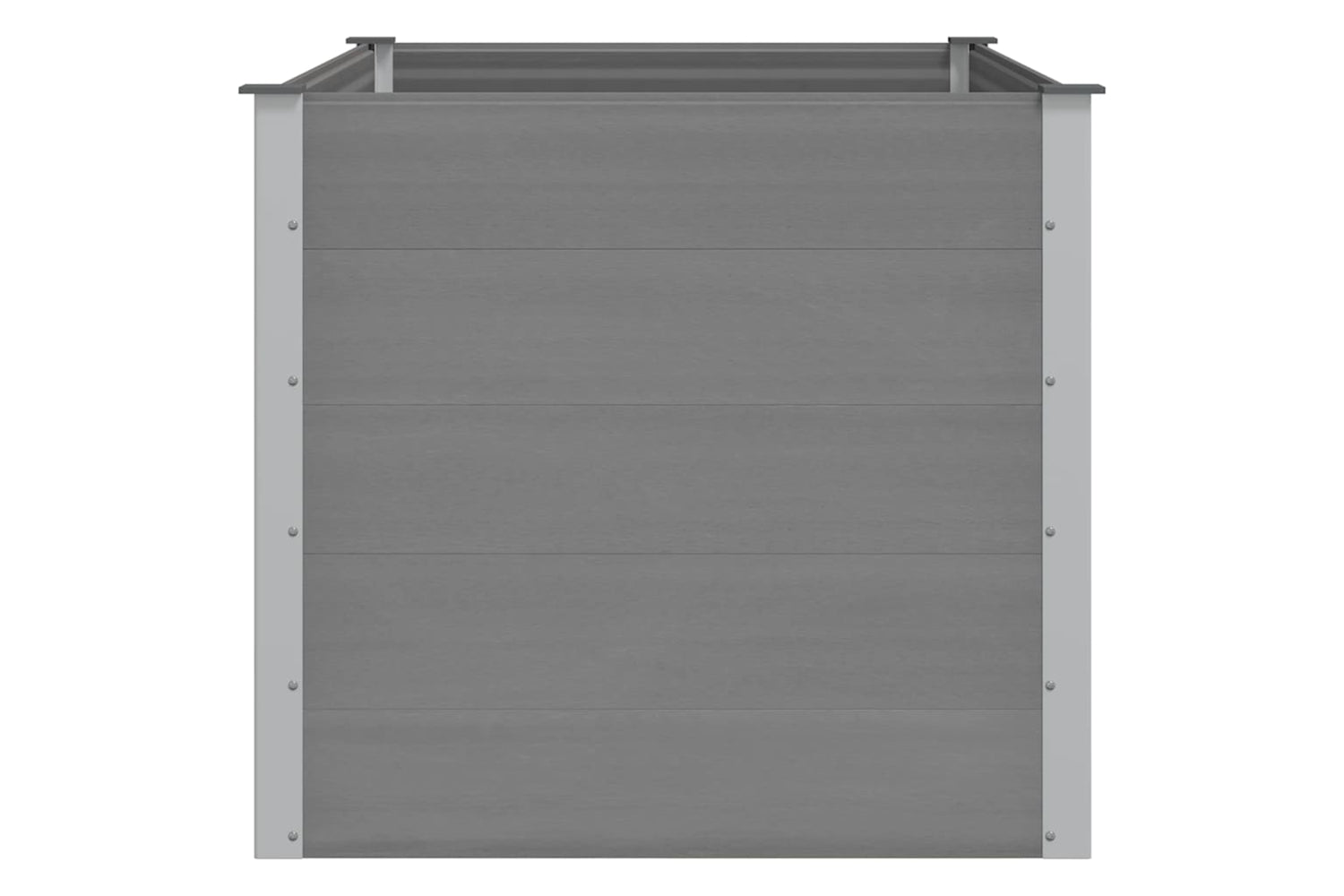 vidaXL 43610 Garden Raised Bed Wpc 150x100x91cm Grey-4