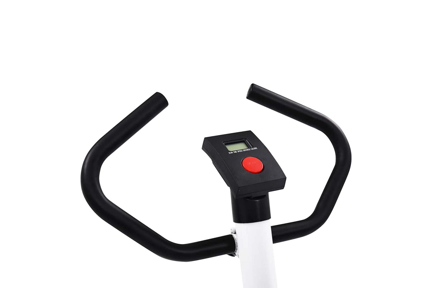 Vidaxl Exercise Bike With Belt Resistance White-6