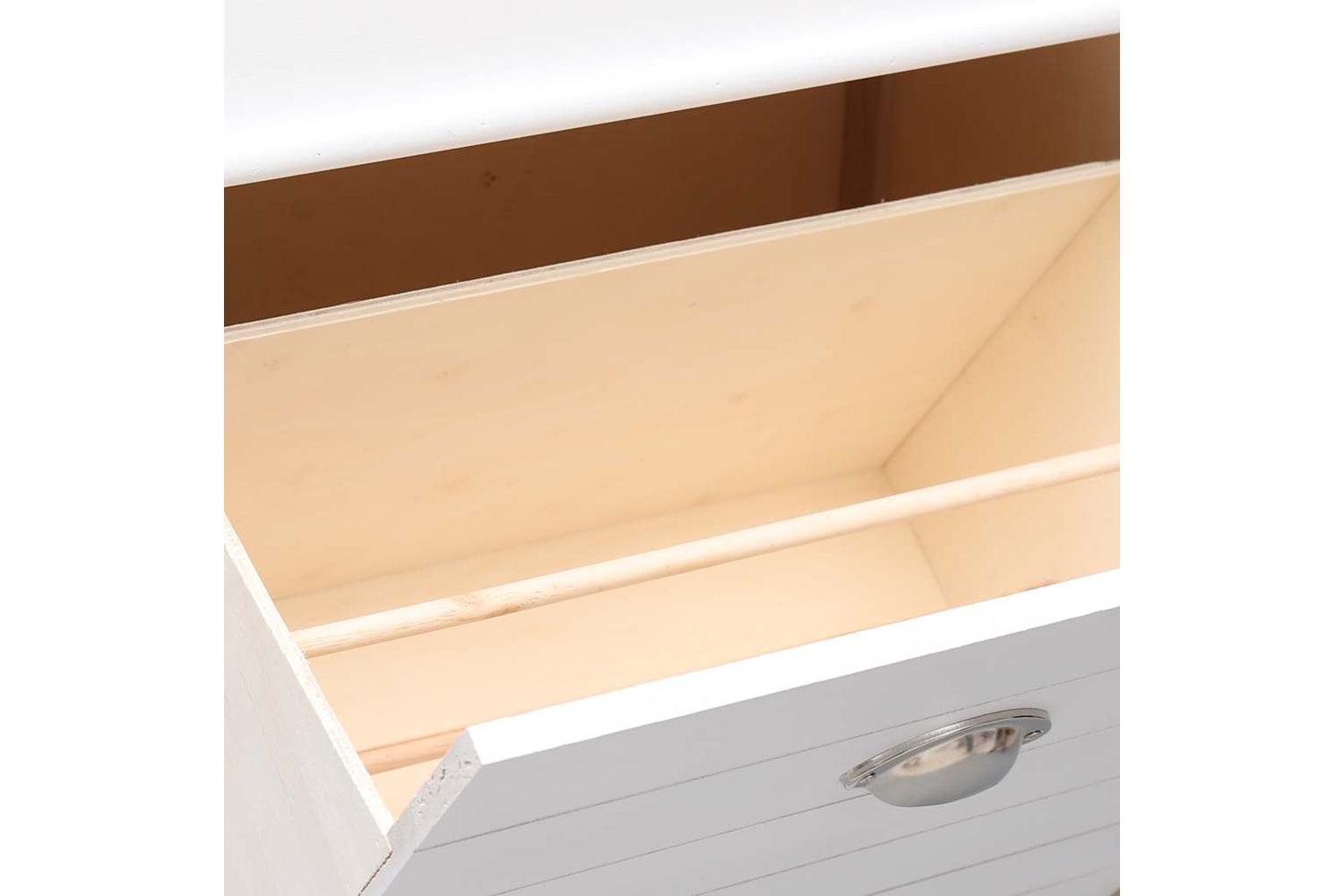 vidaXL 284089 Shoe Cabinet White 50x28x98cm Paulownia Wood-6