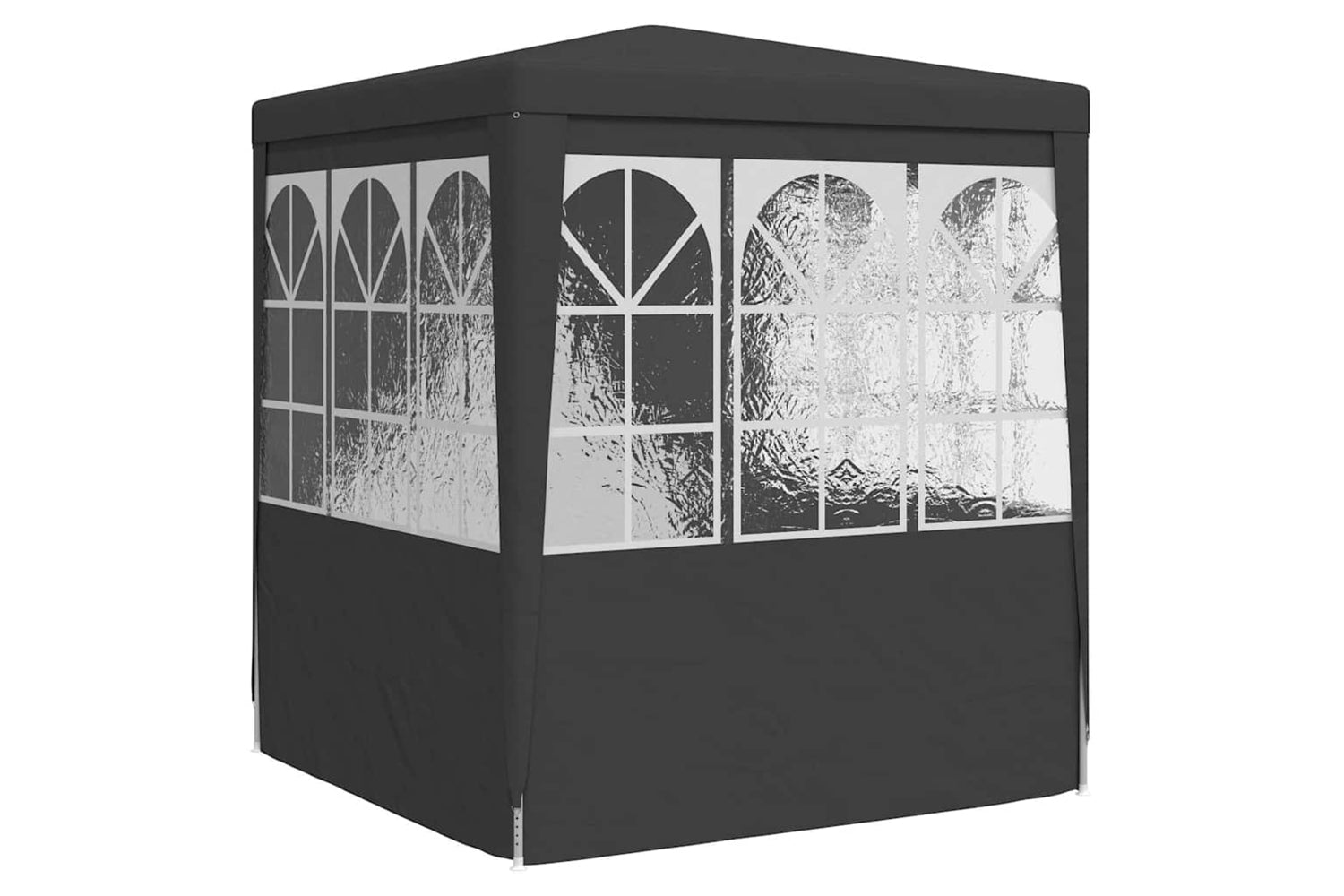 Vidaxl 48531 Professional Party Tent With Side Walls 2x2 M Anthracite 90 G/m?-6