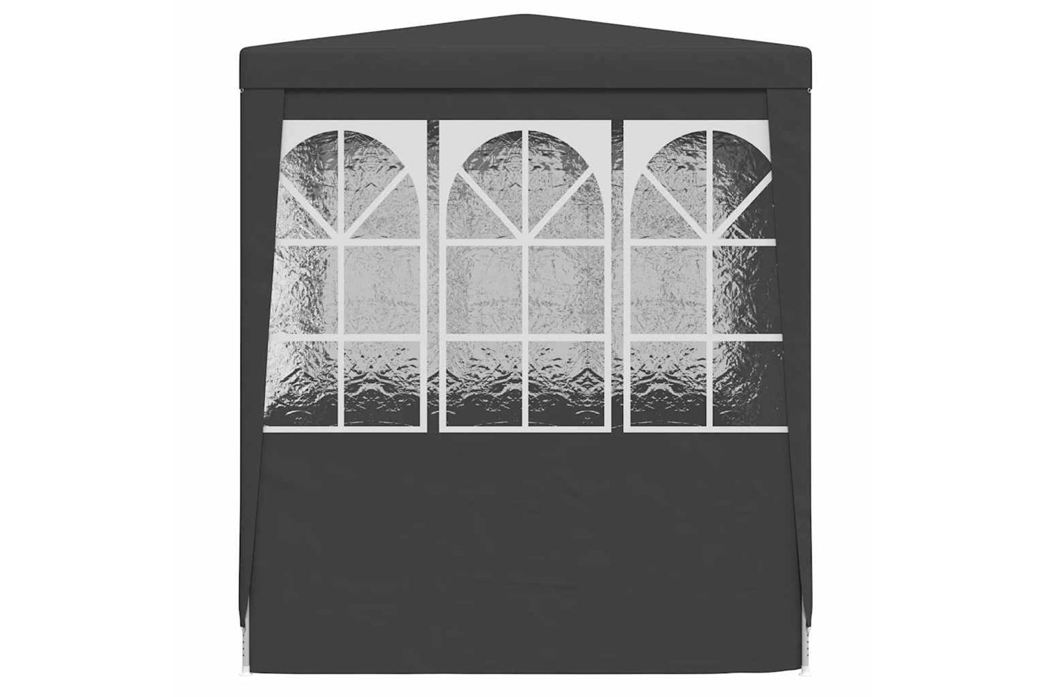 Vidaxl 48531 Professional Party Tent With Side Walls 2x2 M Anthracite 90 G/m?-5