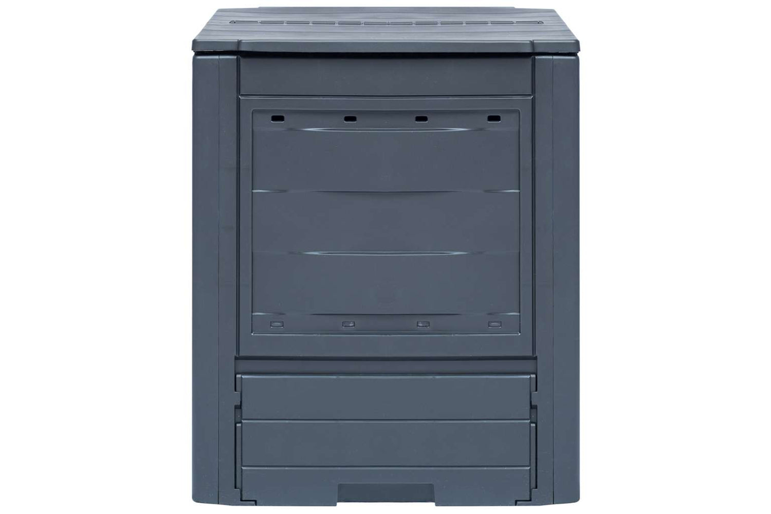 Vidaxl 278920 Garden Composters 3 Pcs Grey 60x60x73cm 780 L-2