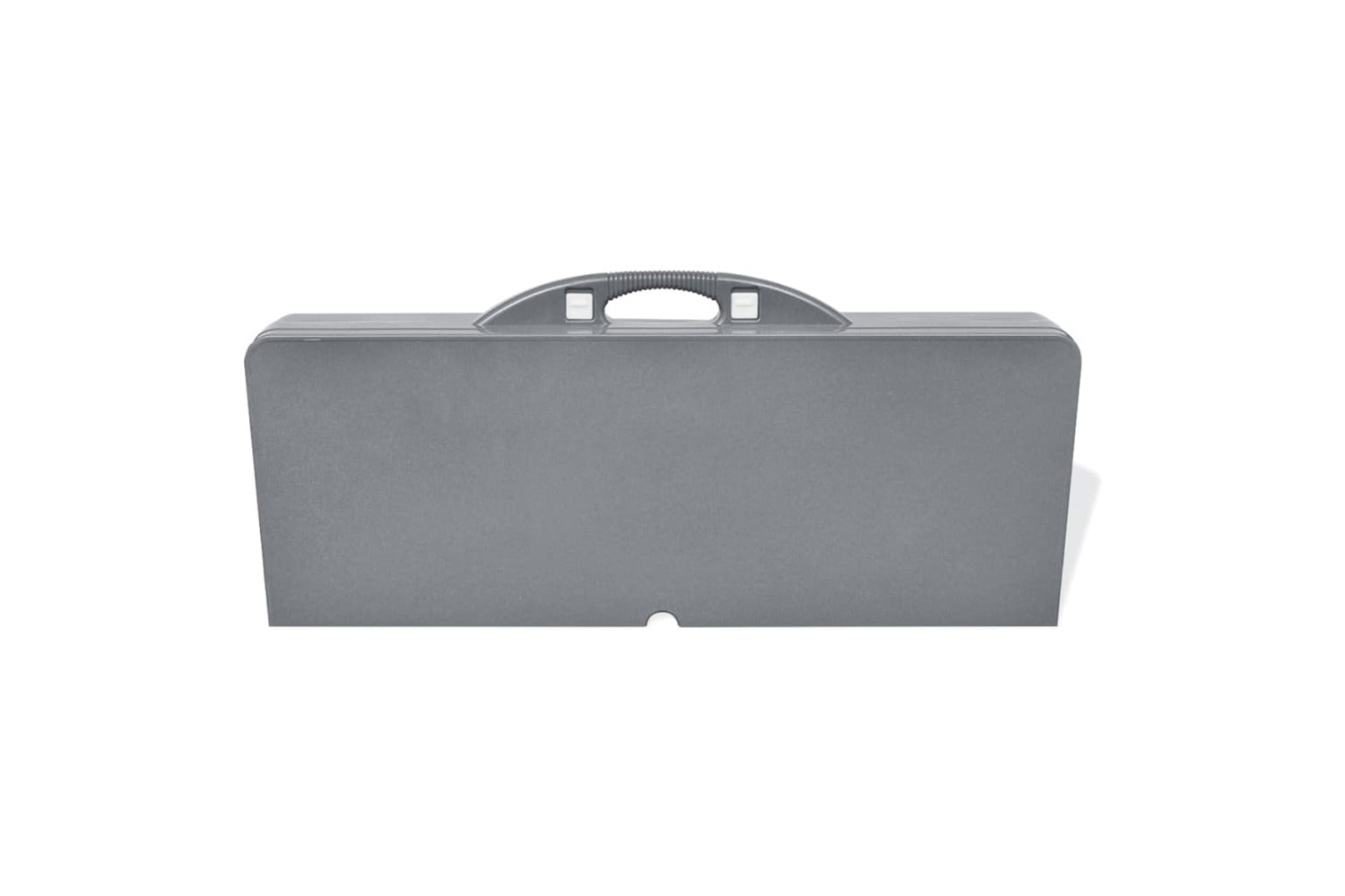Vidaxl Foldable Camping Table Set With 4 Stools Aluminium Extra Light Grey-4